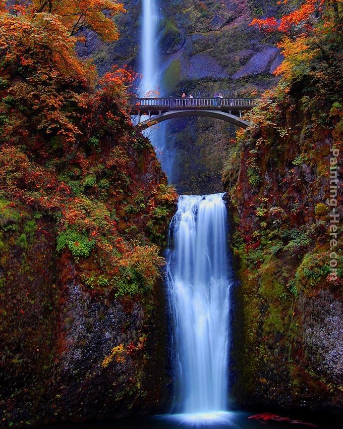 Unknown Multnomah Falls, Oregon